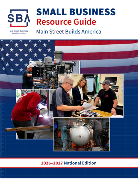New Resource for Entrepreneurs: SBA Releases 2026–2027 Small Business Resource Guide