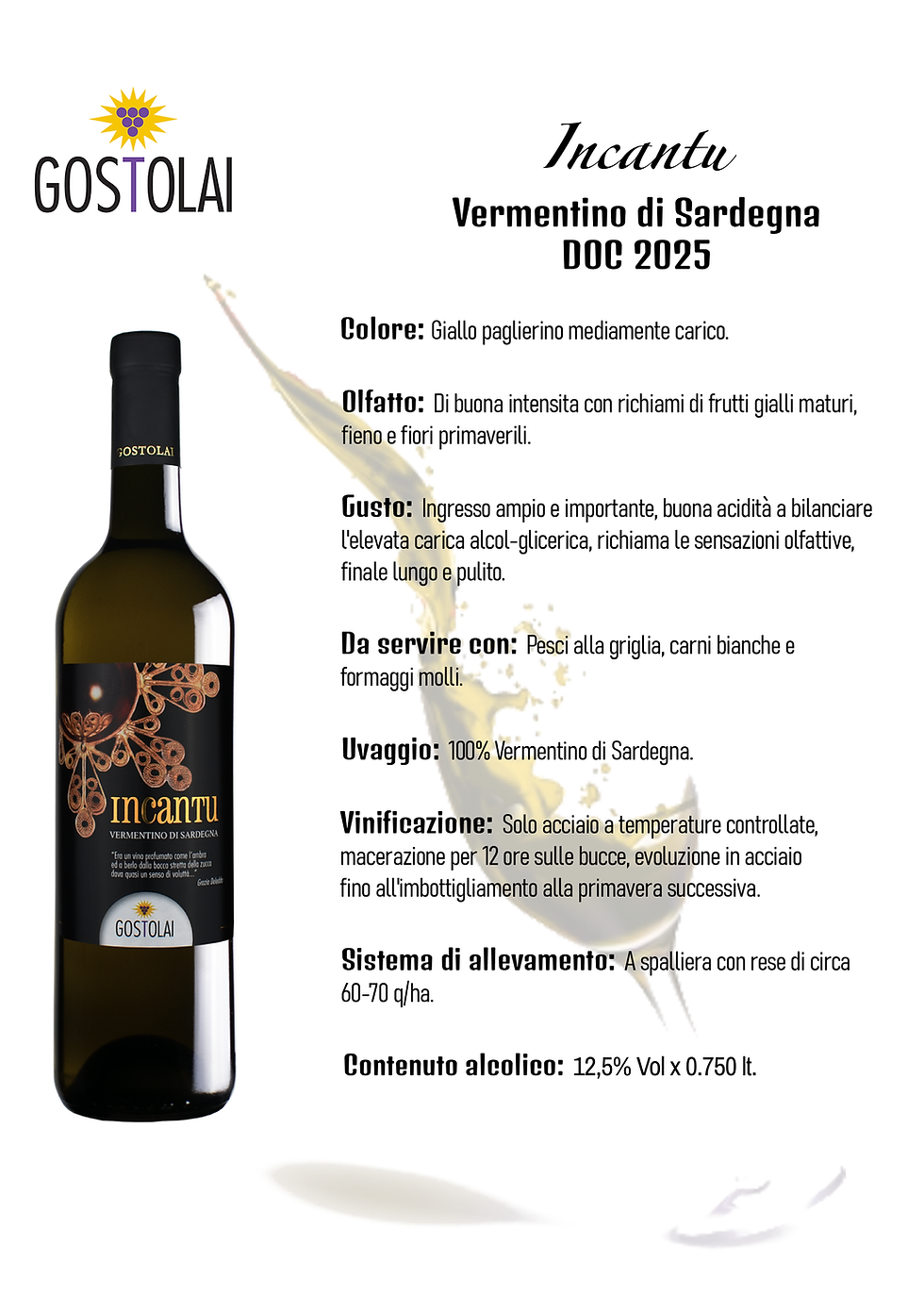 Miniatura: Vermentino DOC "Incantu"