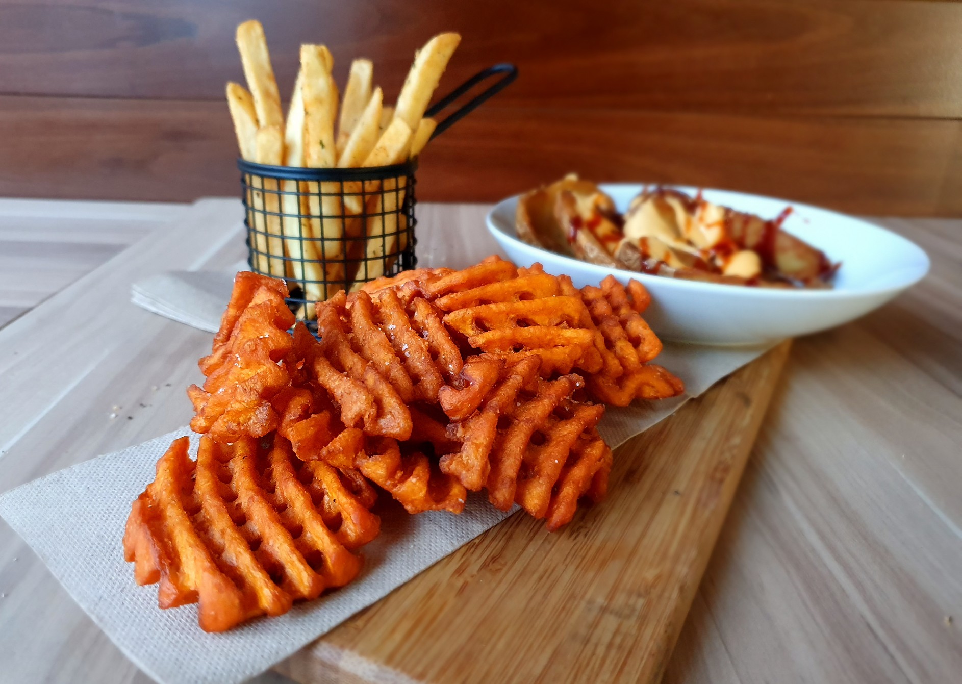 Arranged Food and Objects