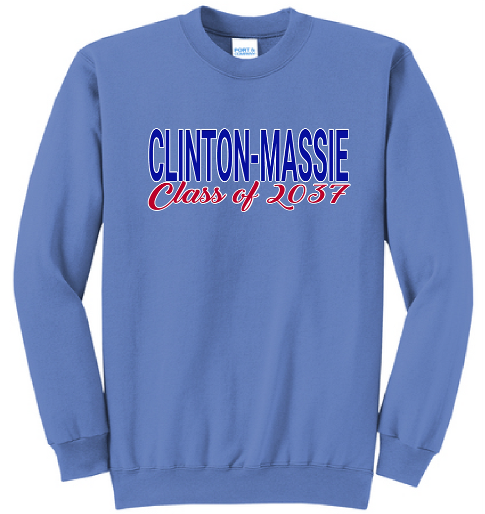 Thumbnail: Clinton-Massie Class of 20XX Crewneck Sweatshirts