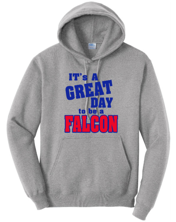 Thumbnail: It's a GREAT DAY to be a Falcon BLOCK Hoodies and Crewnecks