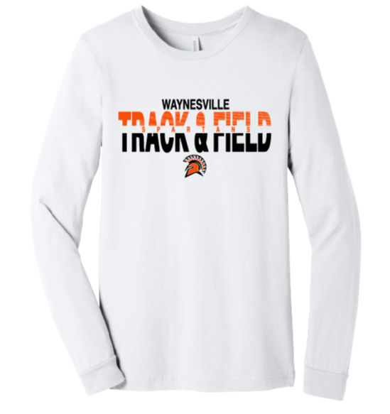 Thumbnail: WHS Track & Field Long Sleeve Tshirts