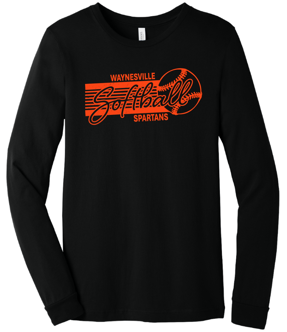 Thumbnail: WHS Spartans Softball Short and Long Sleeve Tees - (D.D)