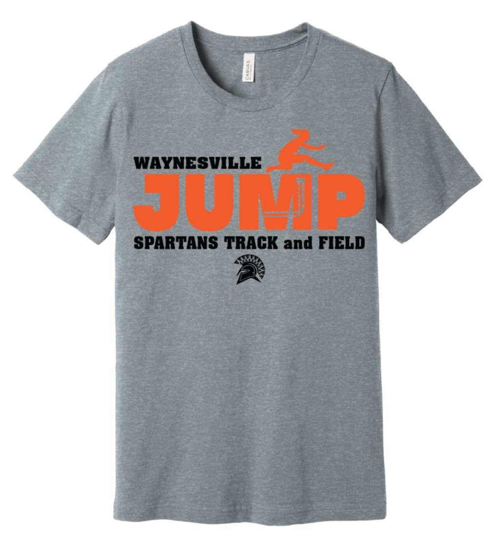 Waynesville "JUMP" Track & Field T-shirts