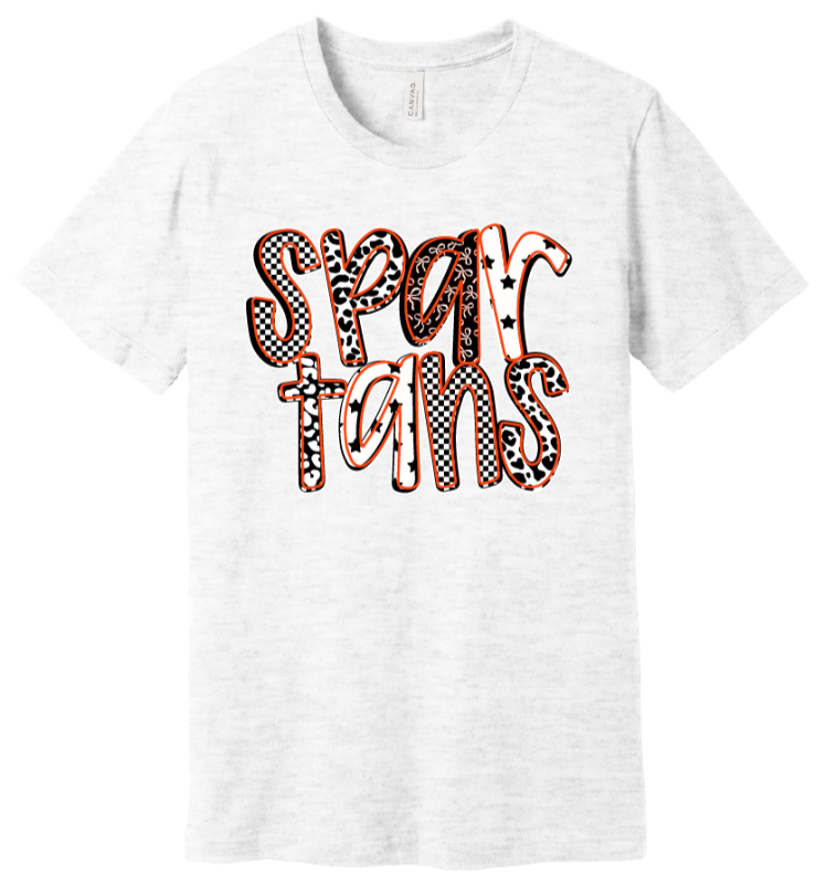 Thumbnail: WES PTO Whimsy Spartans Short and Long Sleeve Tees