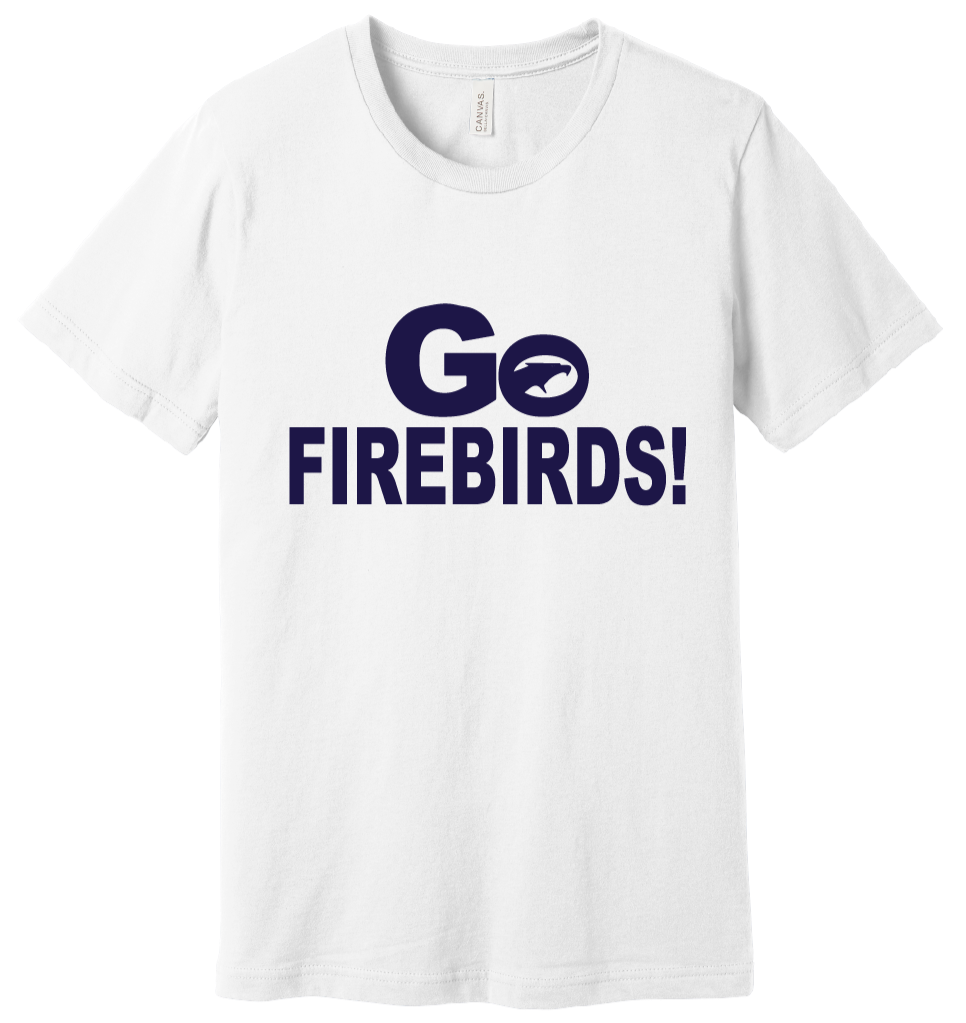 Thumbnail: 2025 Fairmont Go FireBirds! Cotton Long & Short Sleeve Tshirt