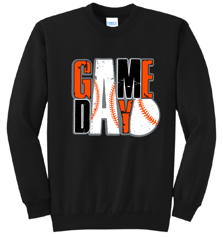 Thumbnail: Waynesville Baseball GAMEDAY Crewneck Sweatshirts