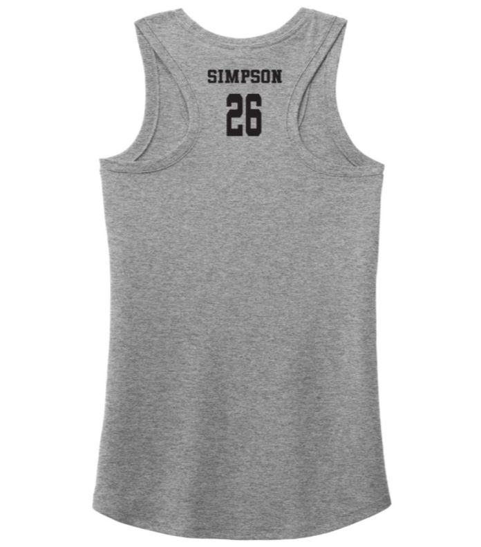 Thumbnail: WHS Spartan Softball Ladies Tank Top