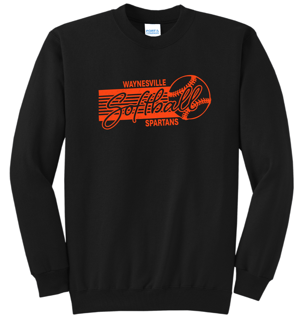 Thumbnail: WHS Spartans Softball Hoodies and Crewnecks - 2026 (D.D)