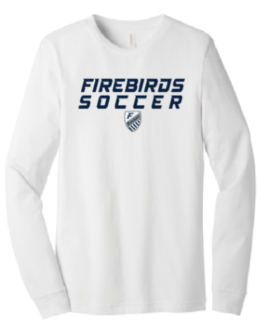 Thumbnail: Fairmont Firebirds Soccer Jersey Long Sleeve Tshirt