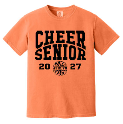 WHS 2027 Spartan Senior Cheer Short Sleeve Tshirt