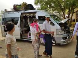 Bus stories 5 – Travelling by minibus in Myanmar - You just have to know!