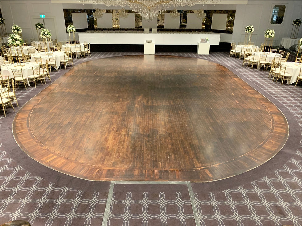 Wedding Dance Floor Decal • Sheldon Receptions (Sunshine, VIC)