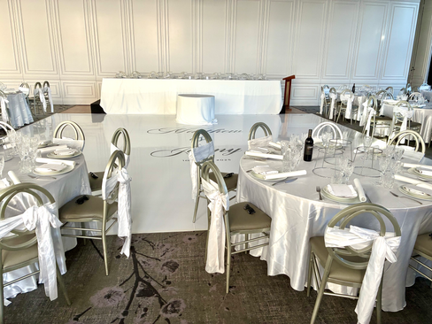 White Gloss Dance Floor Curzon Hall