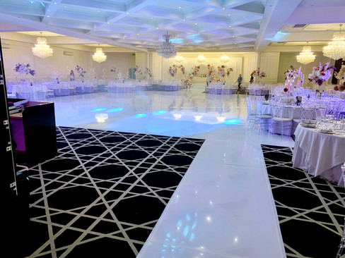 White Gloss Acrylic Dance Floor Melbourne