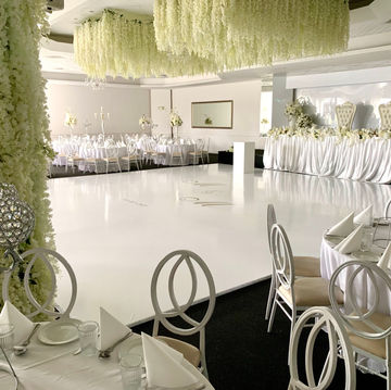 White Gloss Dance Floor at Himalaya Emporium 