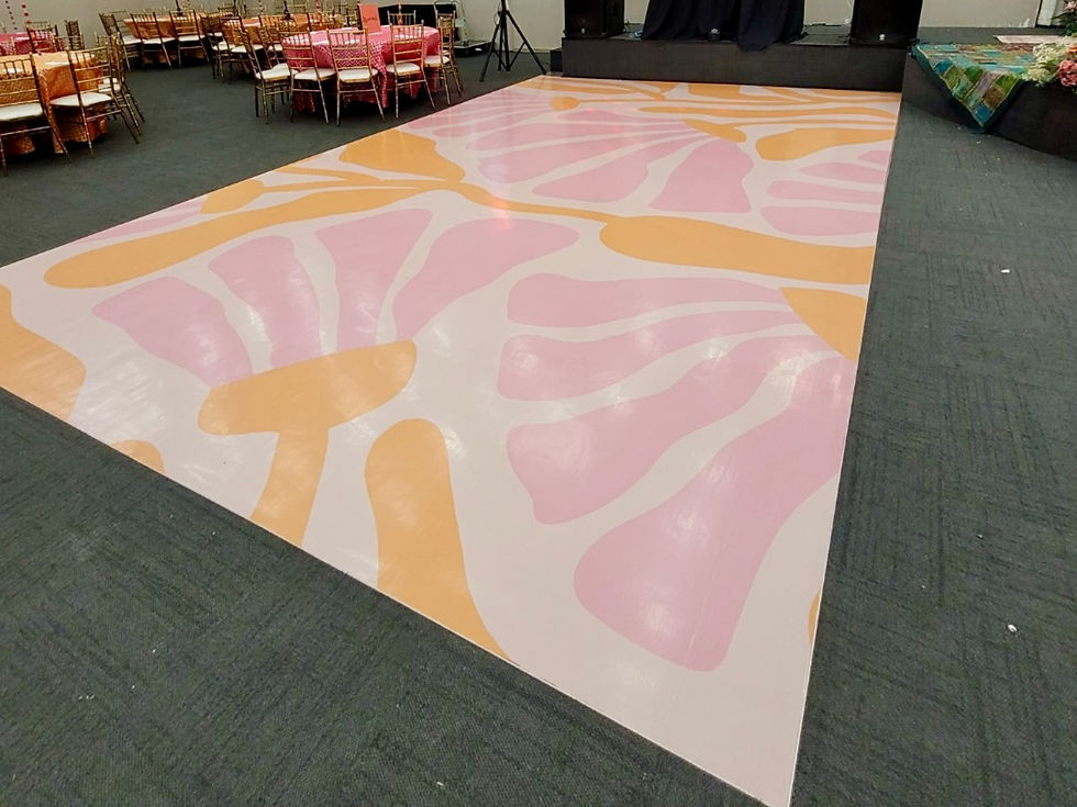 Ornate Banquets Dance Floor Wrap