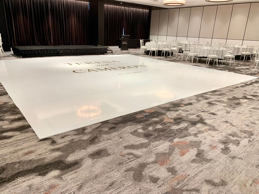 Hotel Realm Wedding Dance Floor