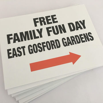 Corflute Signs Gosford