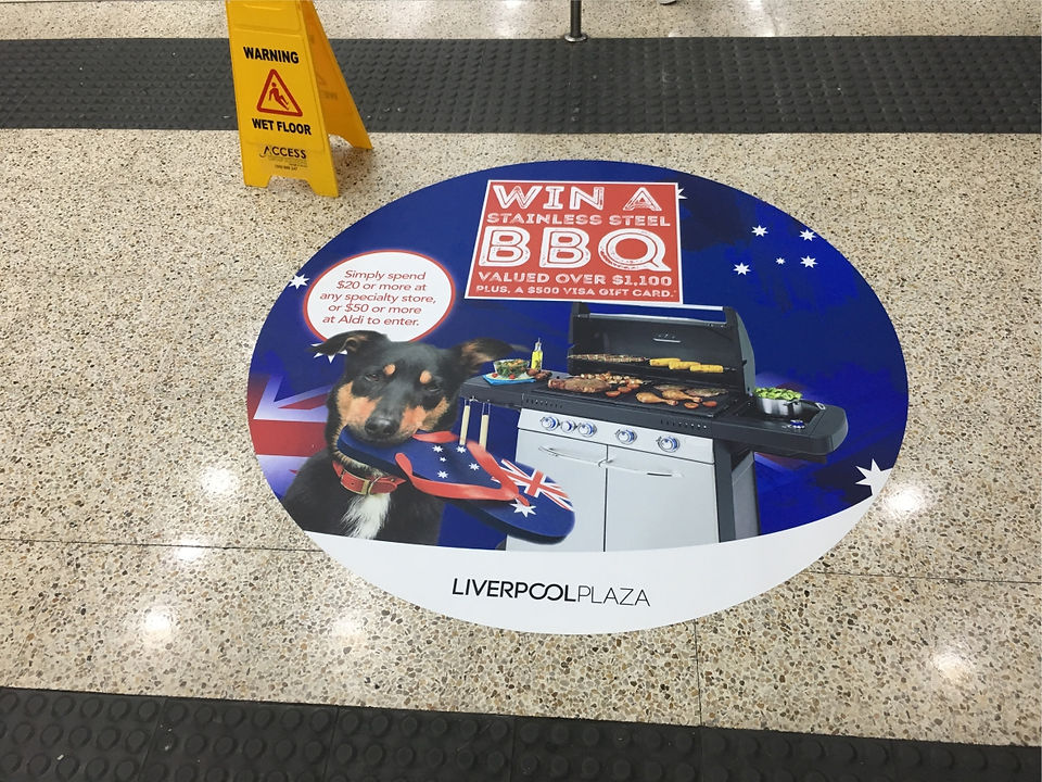 Floor Decals Sydney