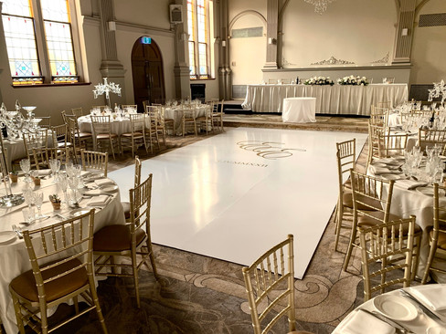 White Gloss Dance Floor Curzon Hall