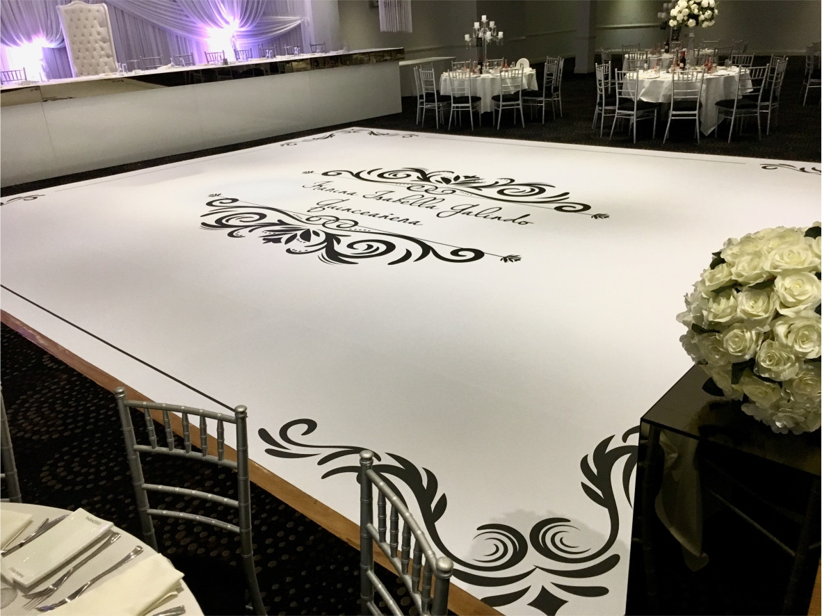 Wedding Dance Floor Decals Sydney • Low Pricing, High Quality