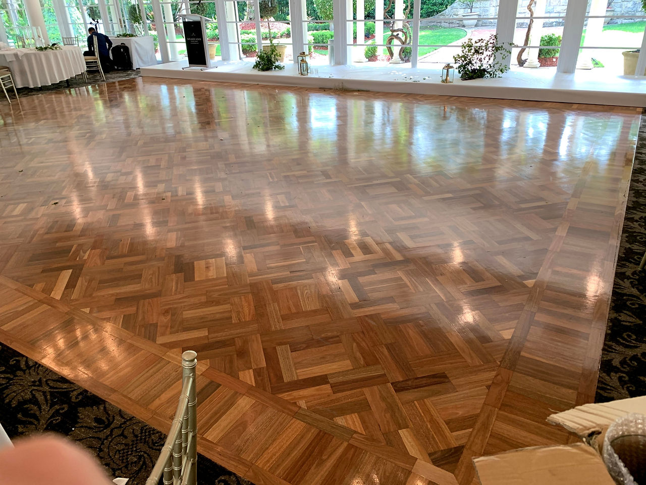 Oatlands Estate Timber Dance Floor
