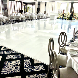 White Gloss Dance Floor Le Montage Sarah Grand