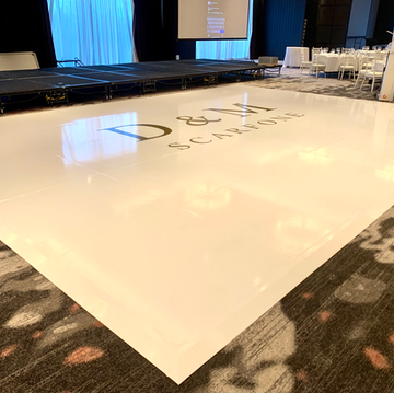 White Gloss Dance Floor Hotel Realm