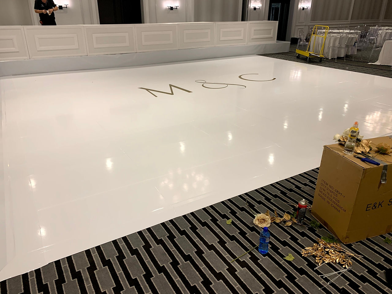 Wedding Dance Floor Wraps Sydney