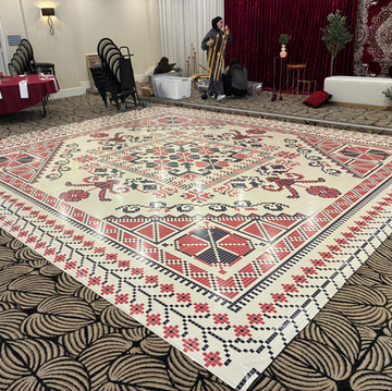 Custom Palestine Wedding Dance Floor Wrap 