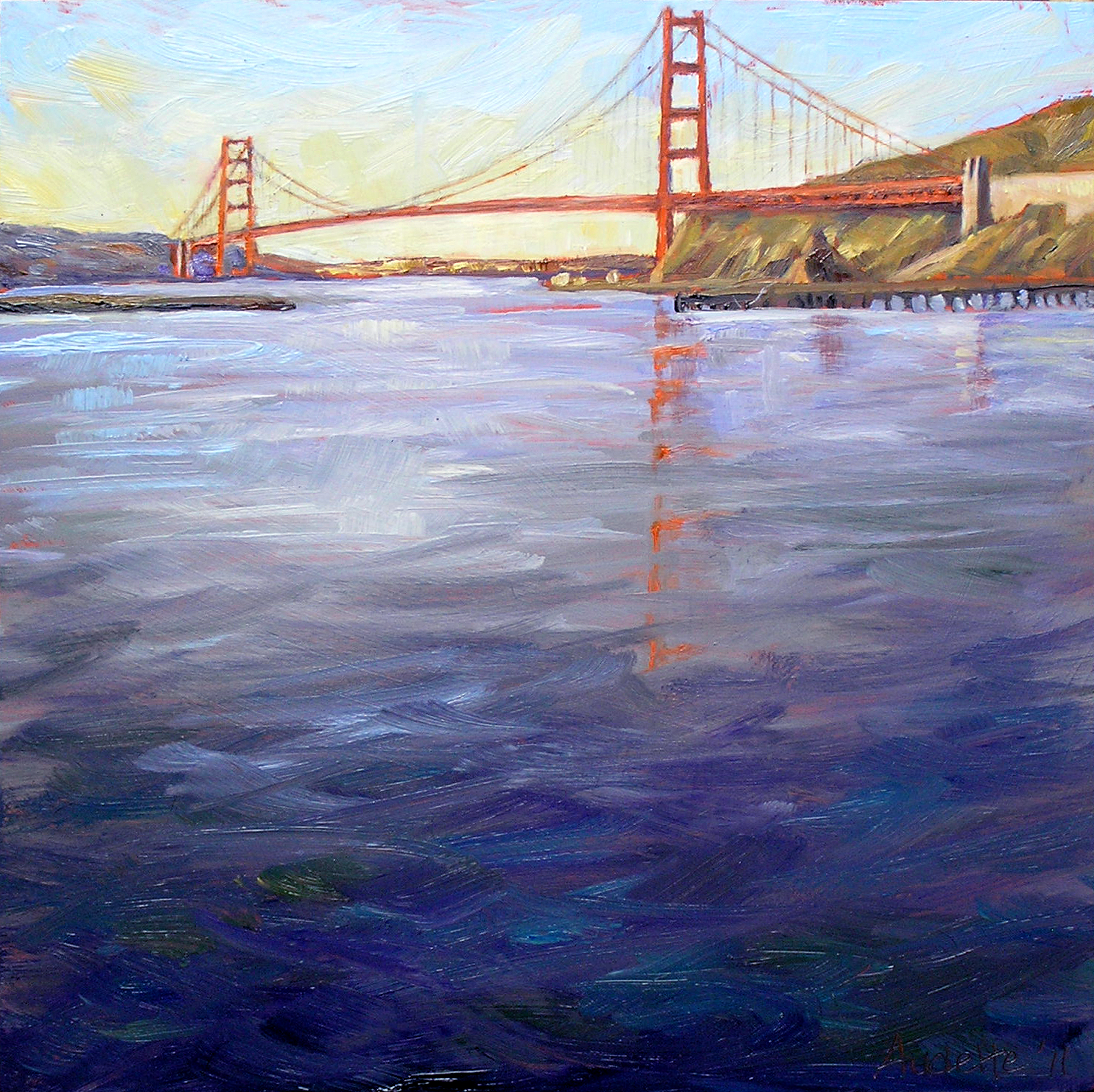 Golden Gate Bridge from Sausalito