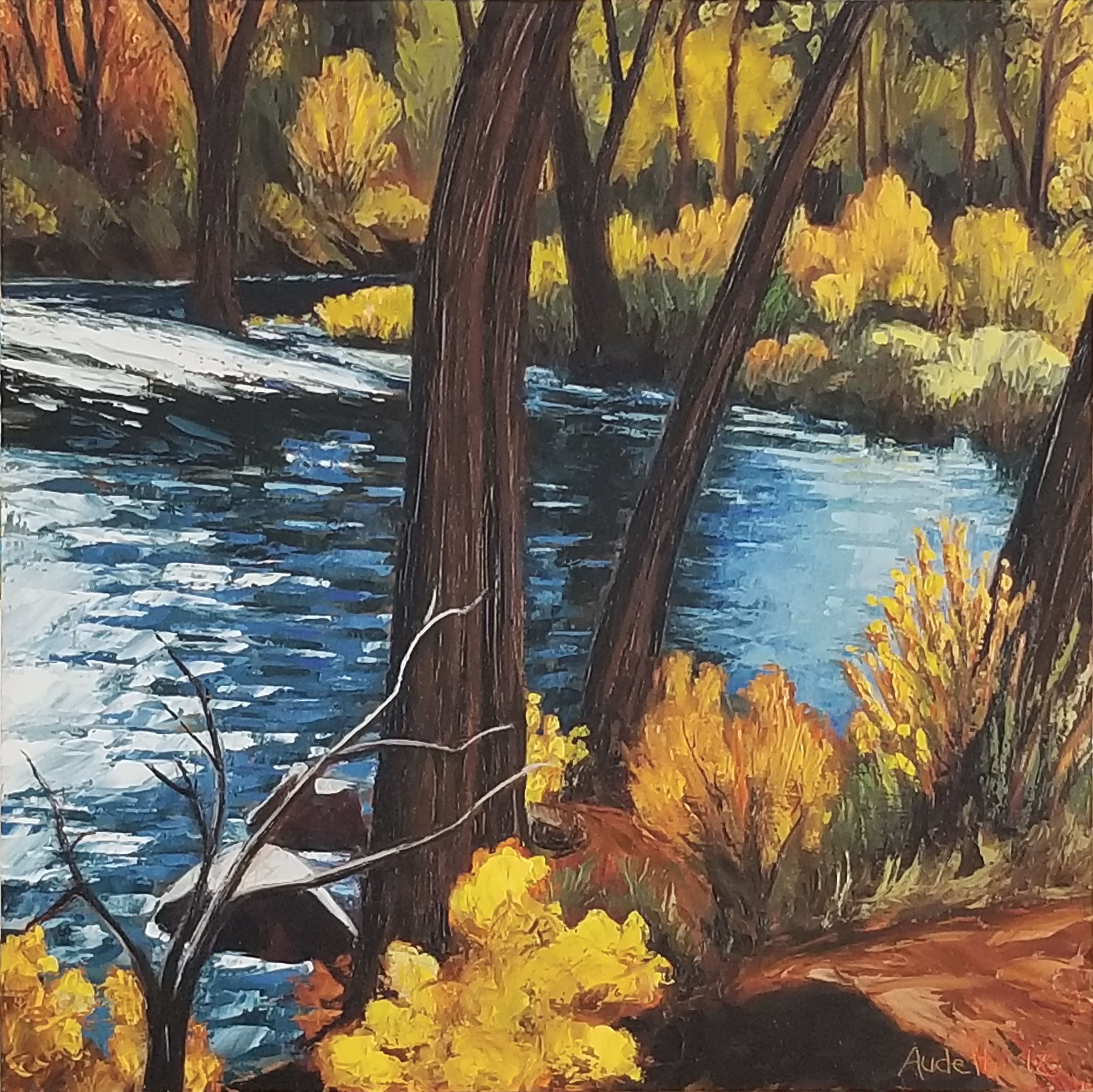 Through the Cottonwoods