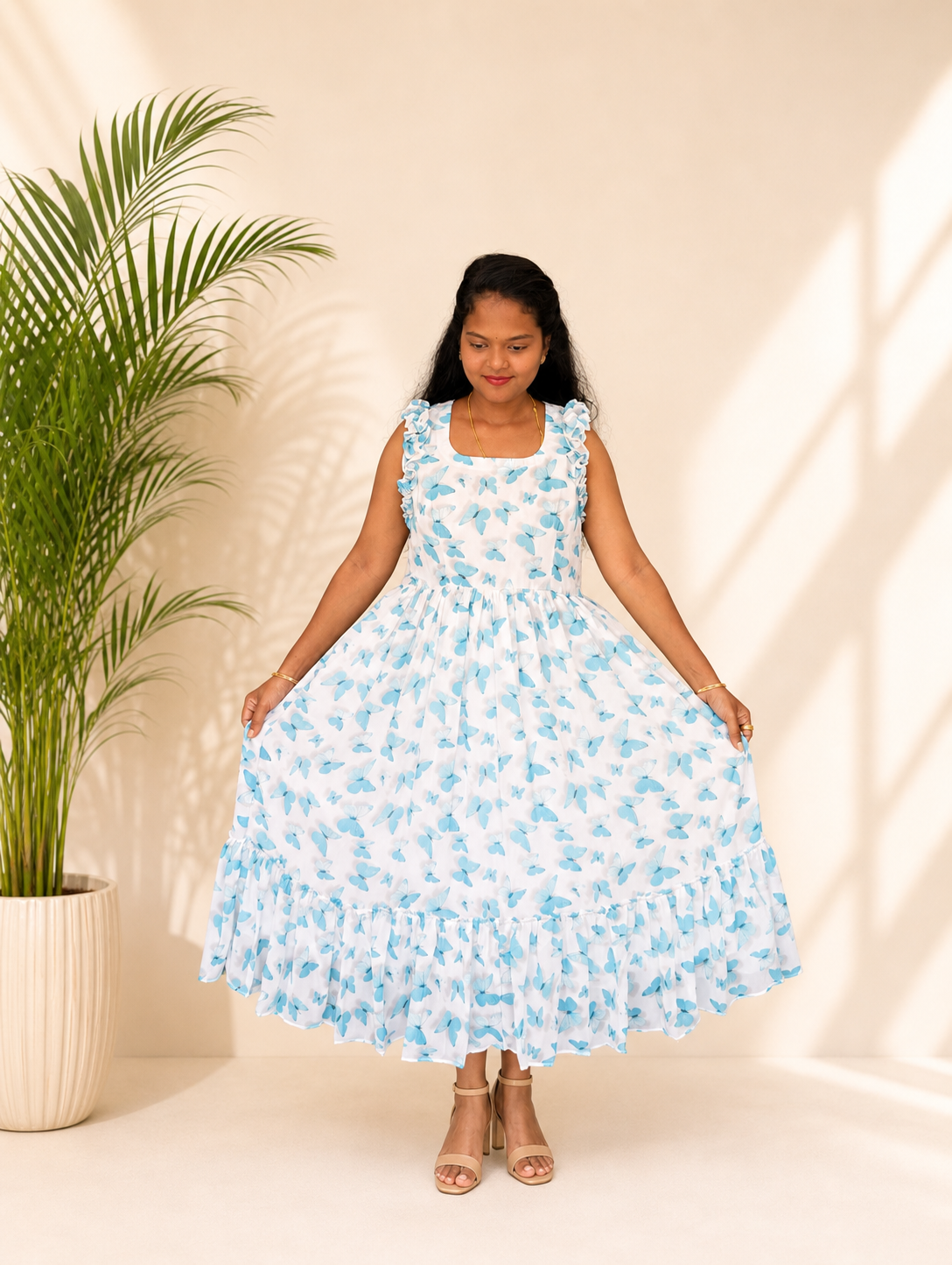 Butterfly Breeze Maxi Dress