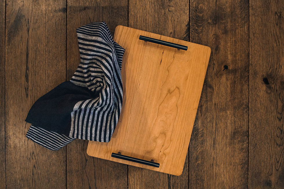 Thumbnail: Organic Oak or Cherry Hardwood 15" X 11"