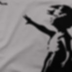 Thumbnail: Banksy the Girl With a Red Balloon Artwork T-Shirt