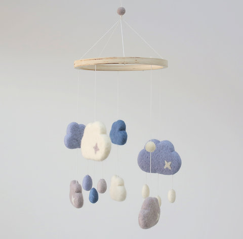 Handmade Baby Nursery Ceiling Mobile Dinkyd