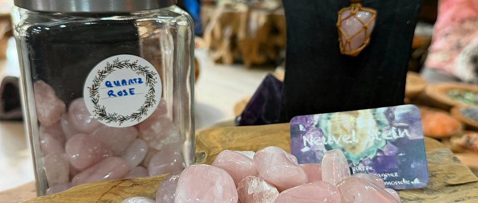 PIERRE ROULEE QUARTZ ROSE