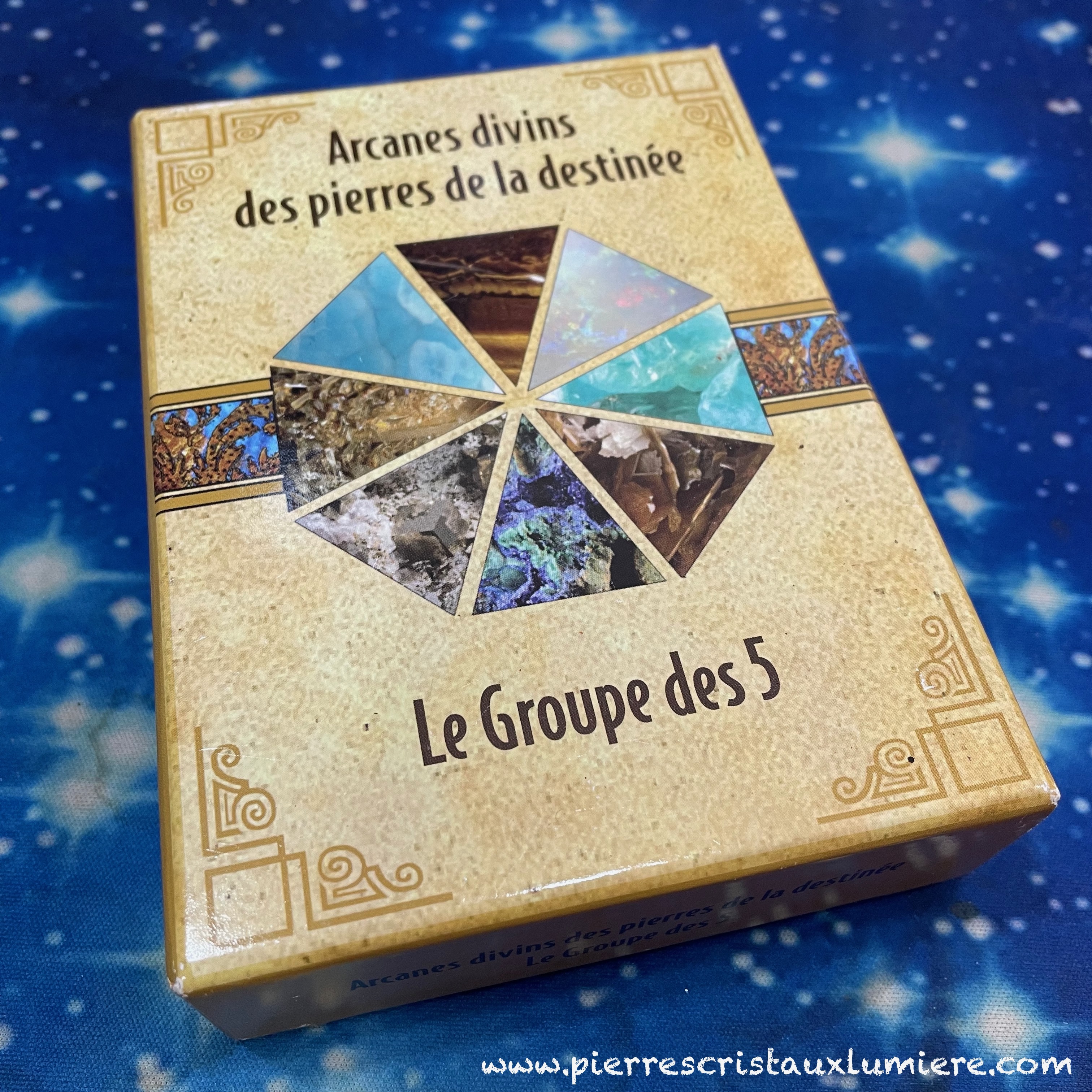 Carte PREHNITE - Arcanes Divins des pierres de la destinées content media