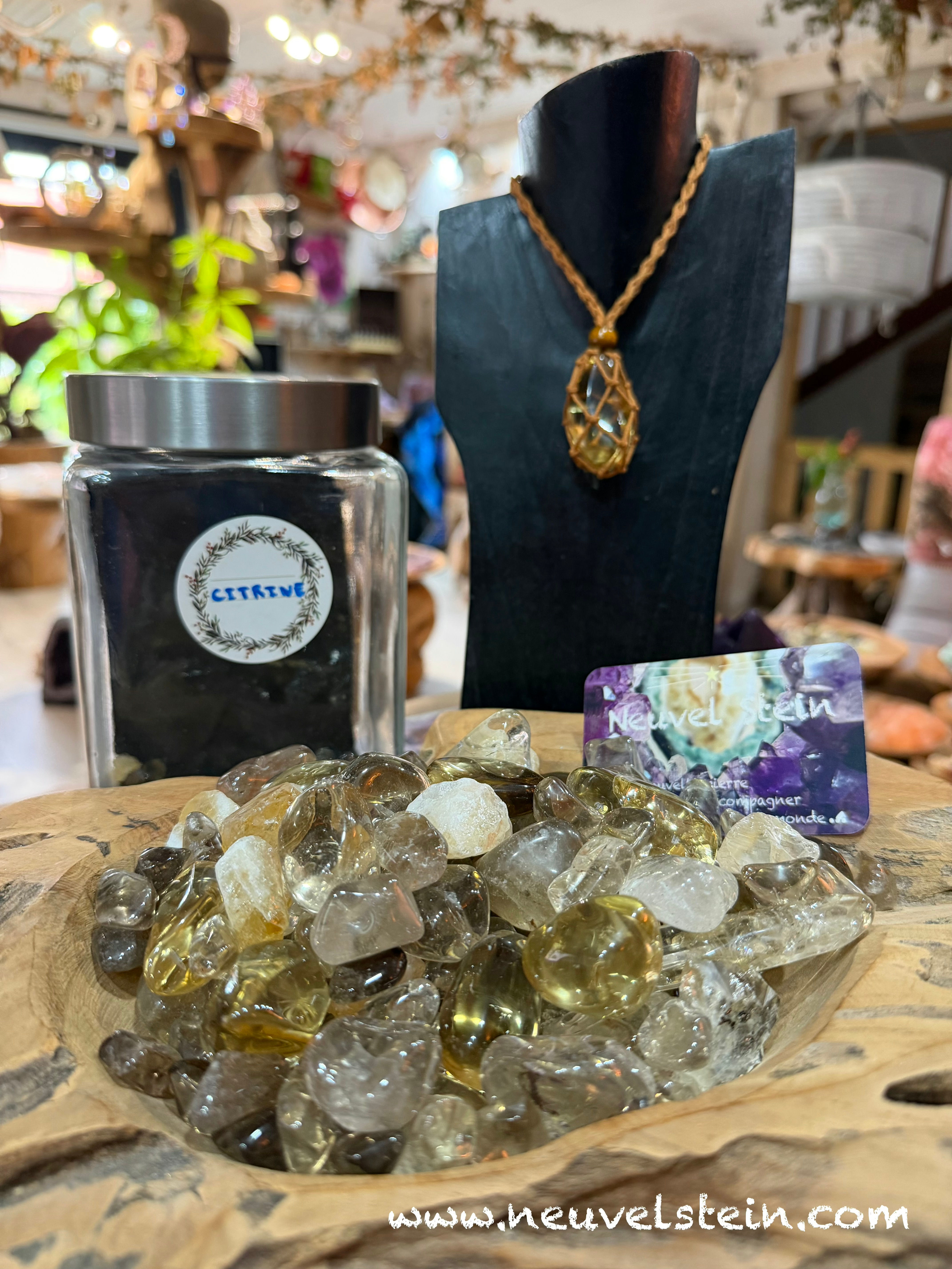 PIERRE ROULEE CITRINE