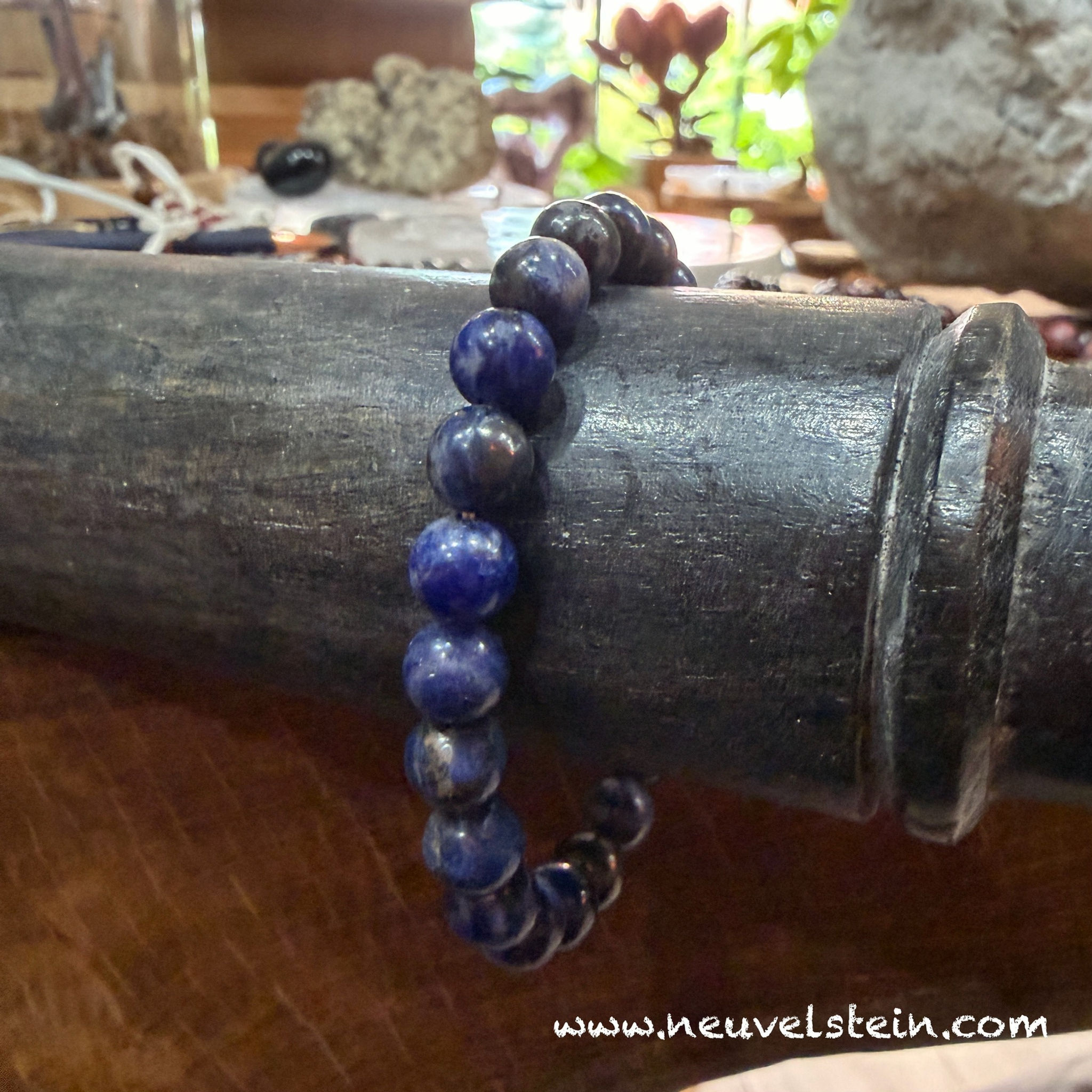 BRACELET SODALITE PERLES 8MM