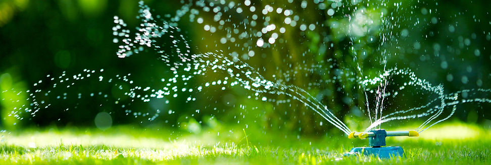 sprinkler in grass with water spraying and nurturing growth like you can get through mckenziecounseling.org