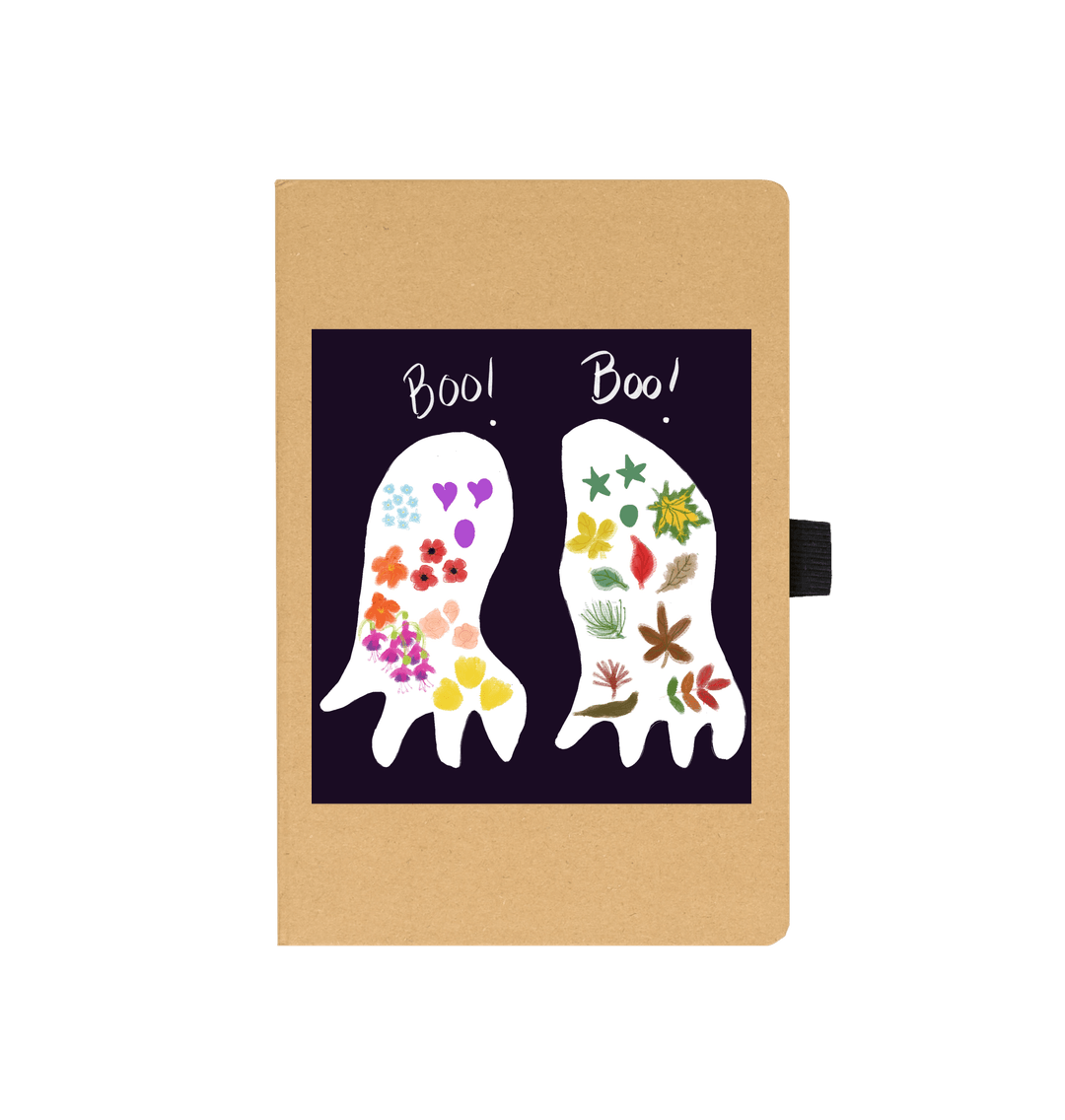 Natural Ghosts Kraft Paper Notebook