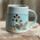 Thumbnail: Snowy Blackberry 'Keep Going' Mug in teal