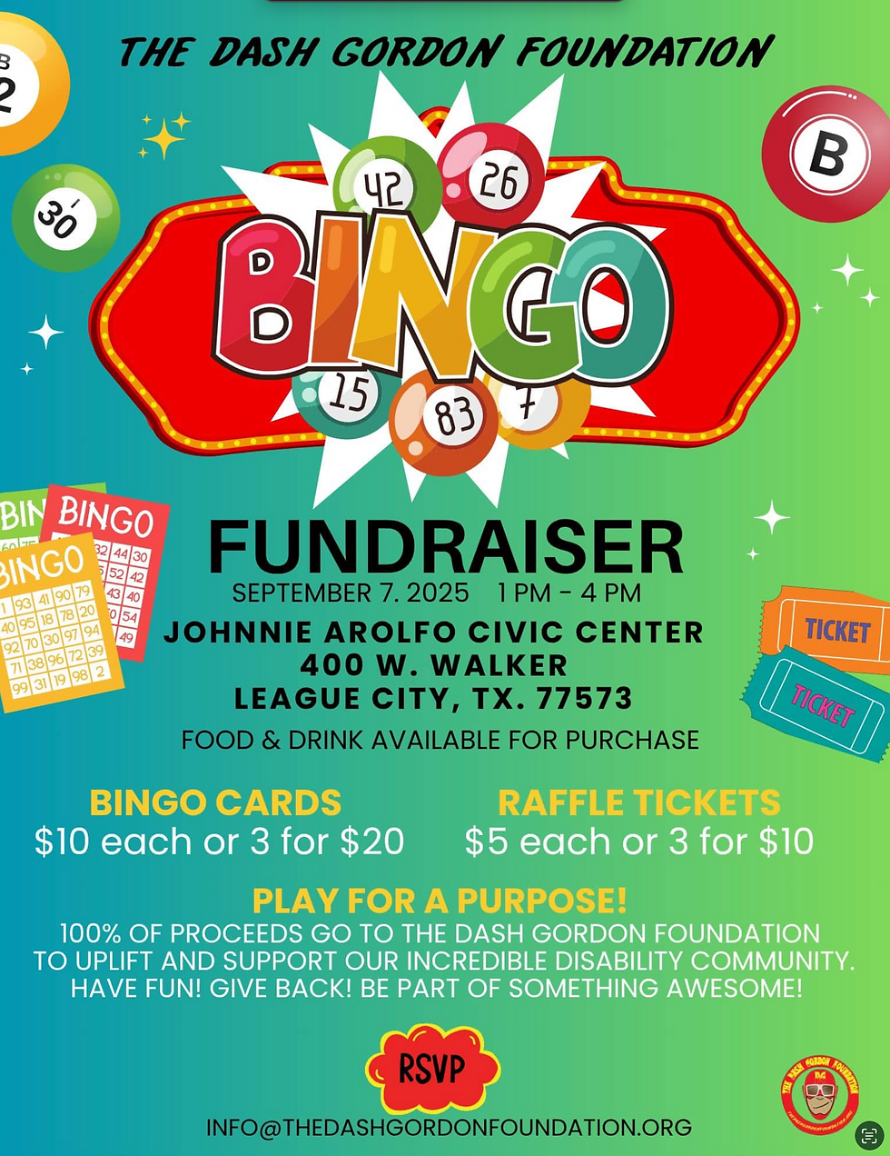 BINGO Fundraiser!