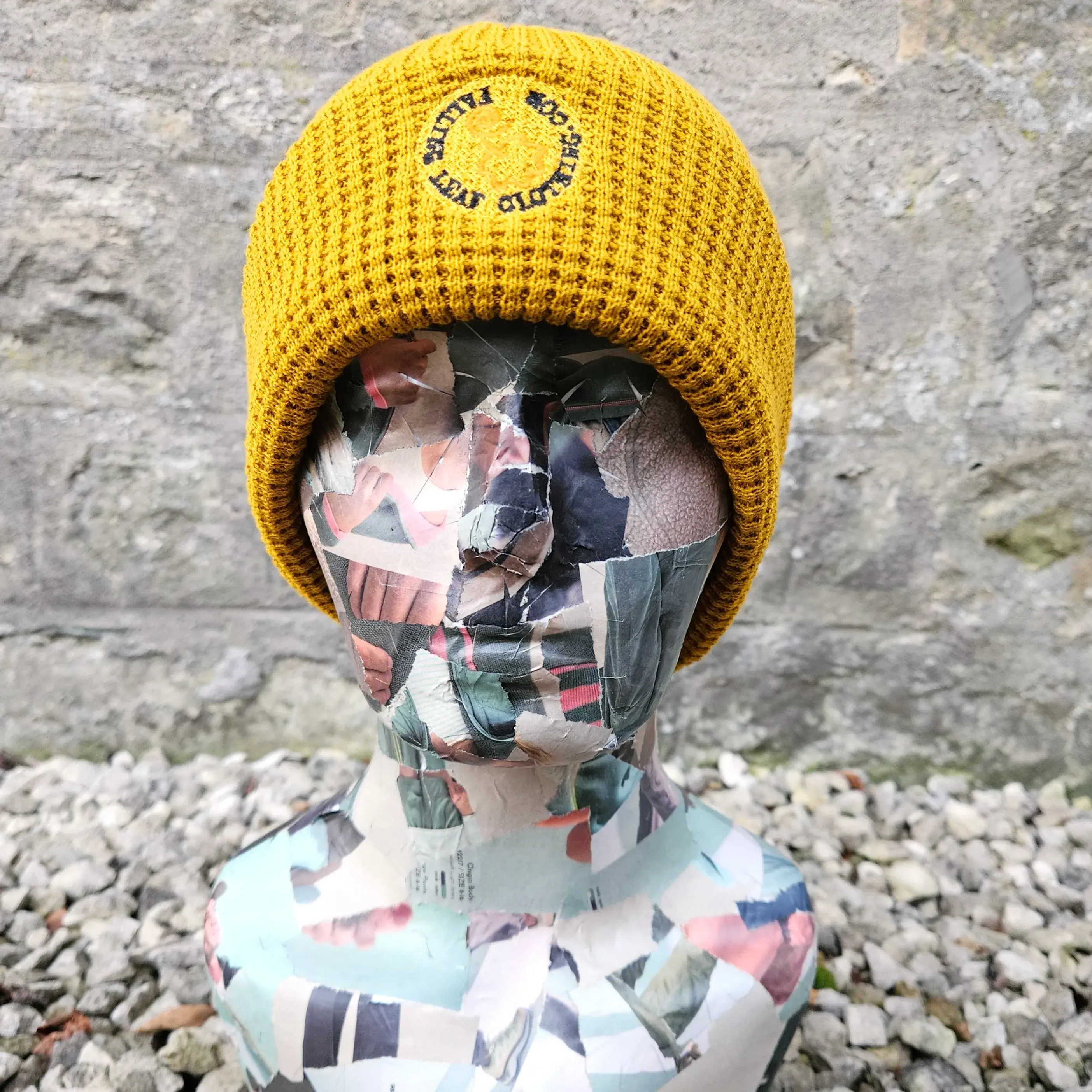 Organic Cotton Beanie - Colour: Mustard