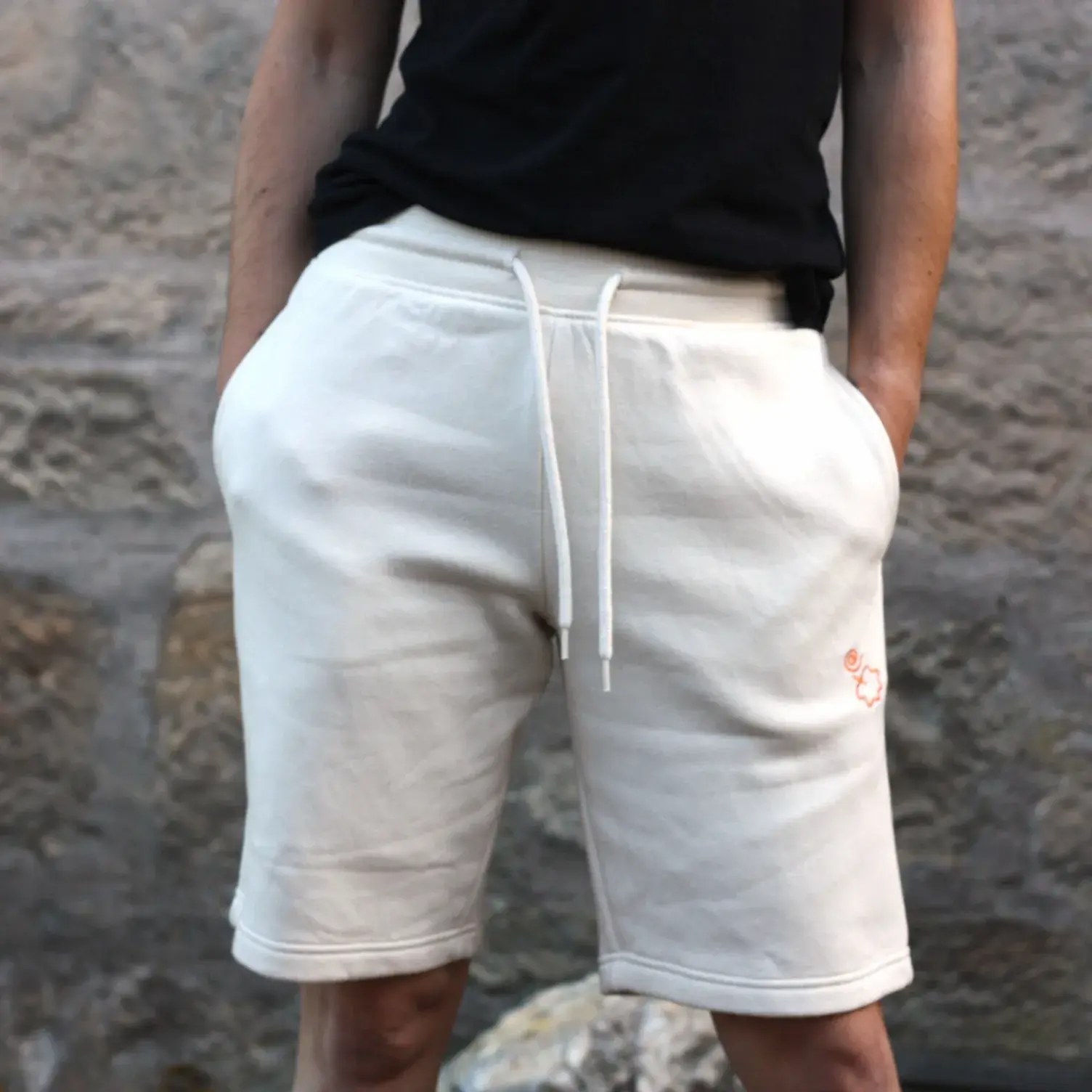 Bermuda Sweat Shorts - Natural Cotton