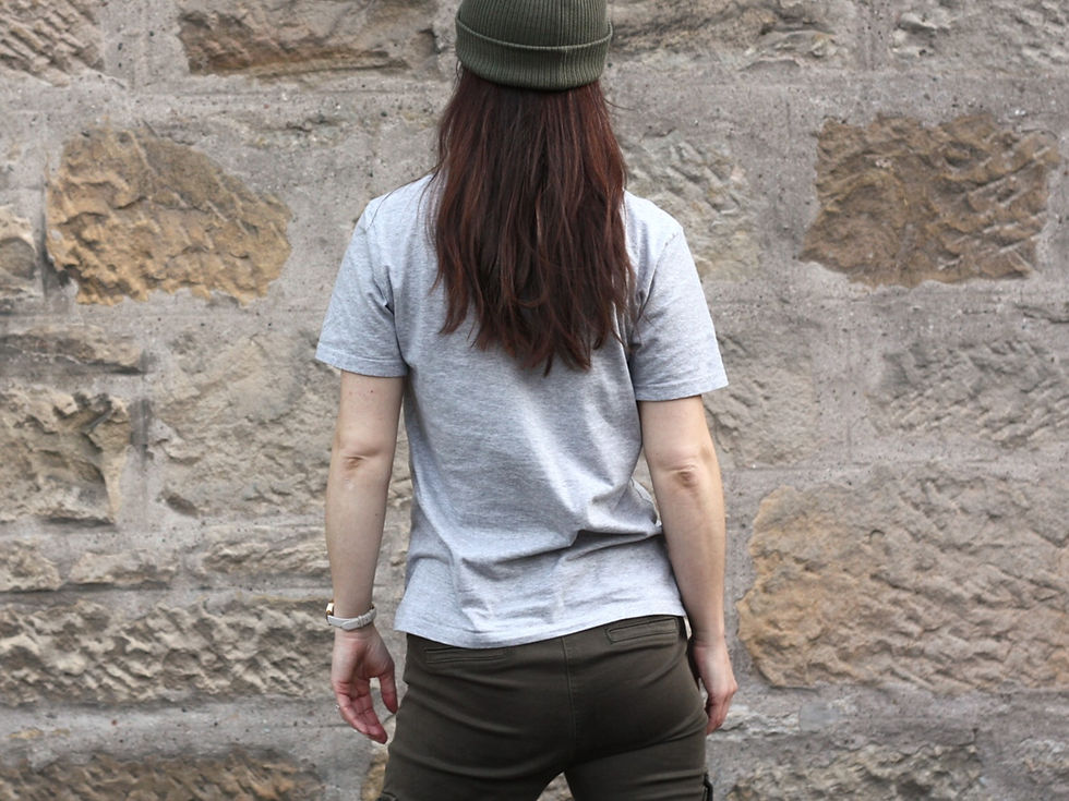 Thumbnail: Glencoe Organic Cotton T-shirt in Grey