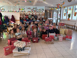 Christkind in der Schuhschachtel