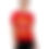Thumbnail: Berry Street® Woman's Typography Half Sleeve Tshirt - Red
